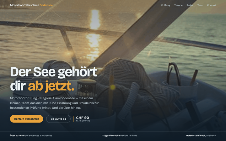 Entwurf 8: Abendstimmung